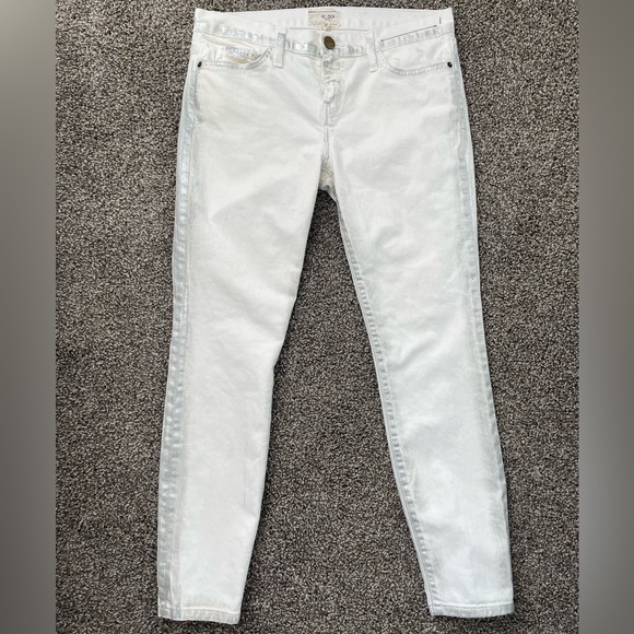 Current/Elliot The Stiletto Jeans Washed Out Silver White Skinny Stretchy Fit 28 - Picture 3 of 15